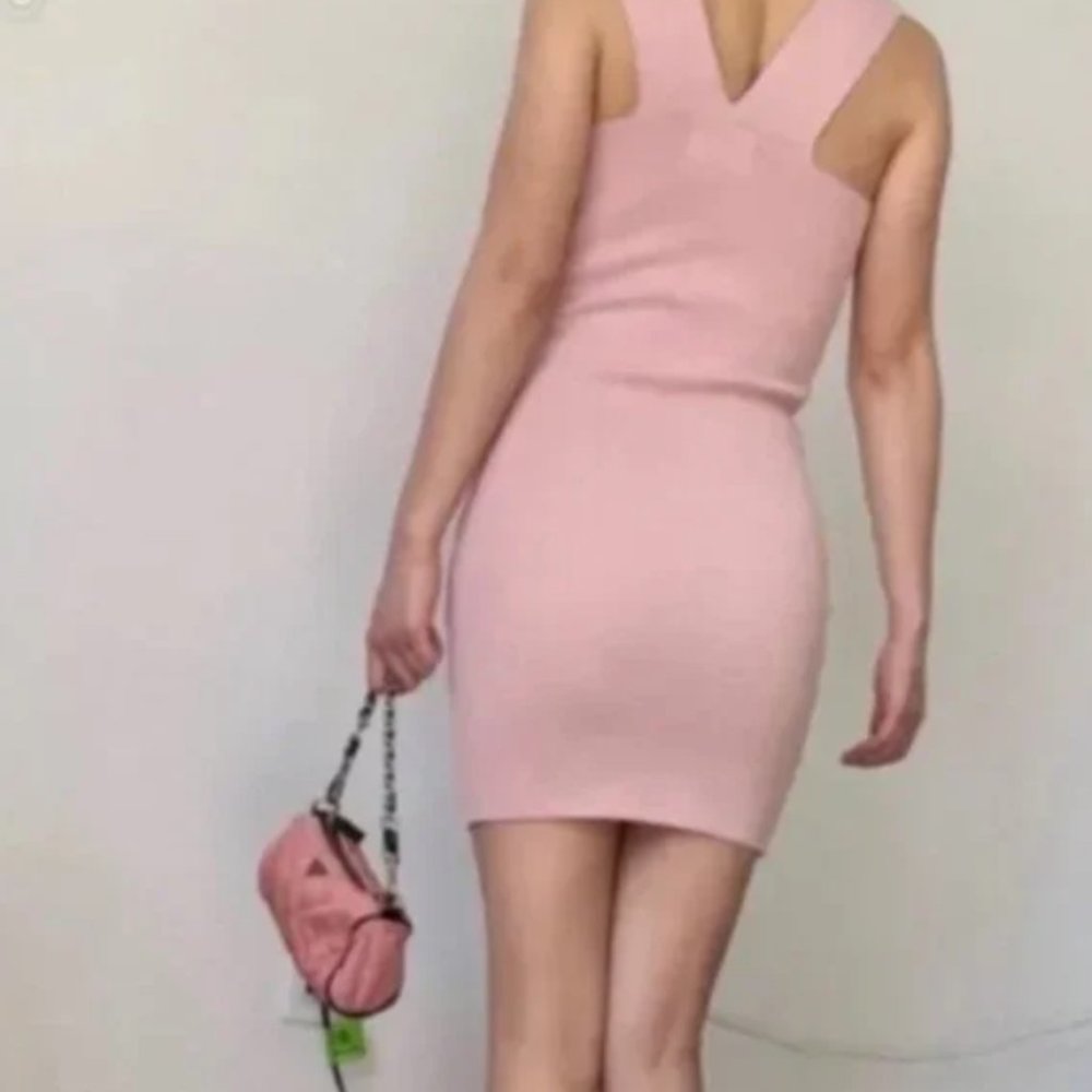 Seek the label LF Pink Bandage Dress Bodycon S New